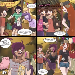 [HermitMoth] Dipper gets a slice of goth cake